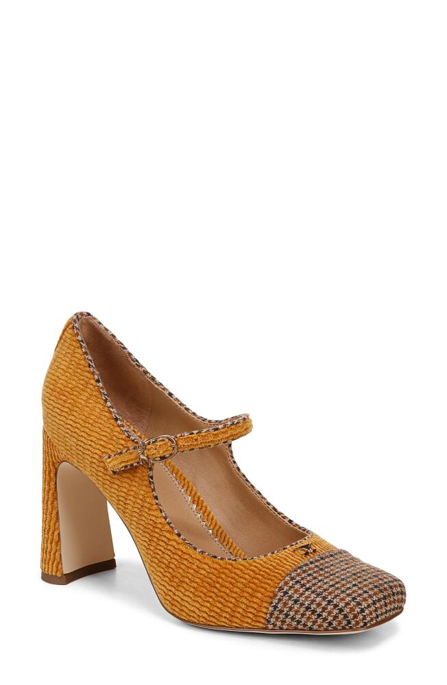 Circus NY by Sam Edelman Elora Square Toe Mary Jane Pump in Frosted Apricot/Chestnut Cover