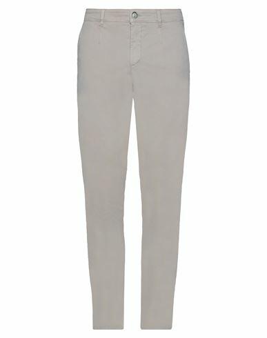 Havana & Co. Man Pants Light grey Cotton, Elastane Cover