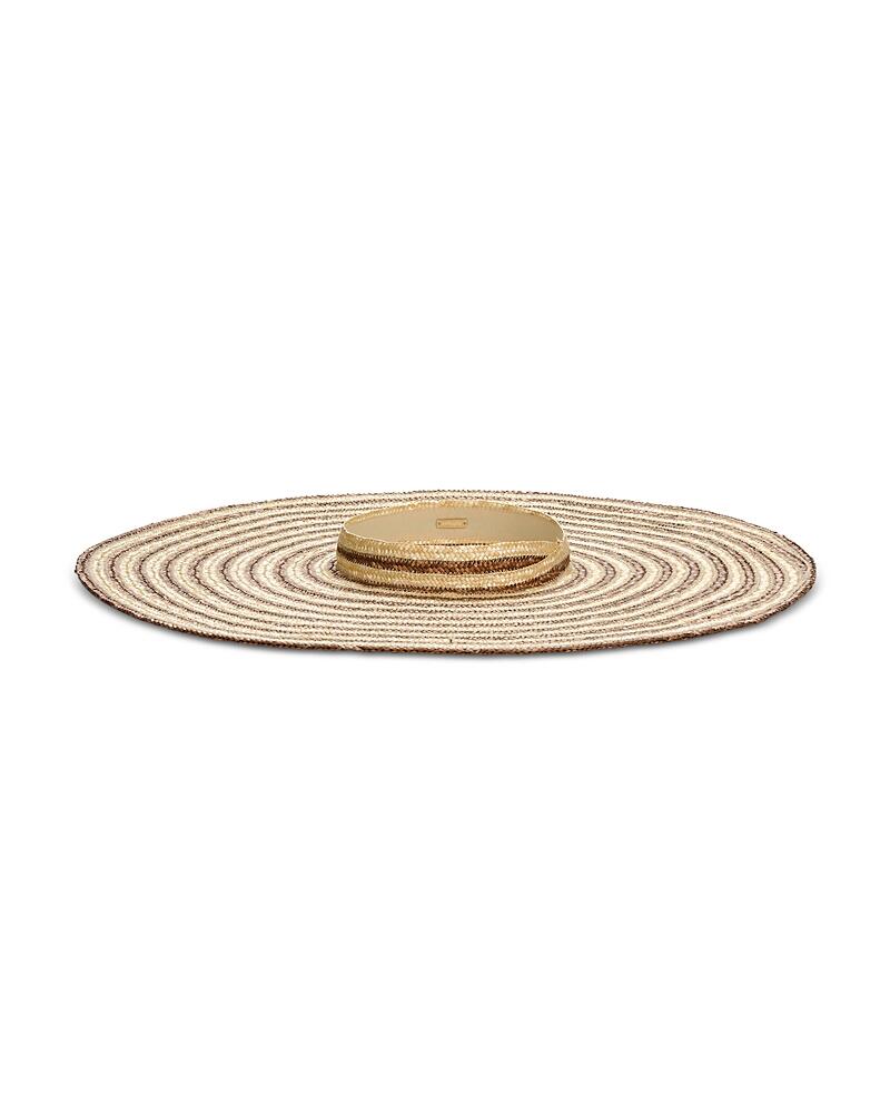 Cult Gaia Magda Straw Visor Cover