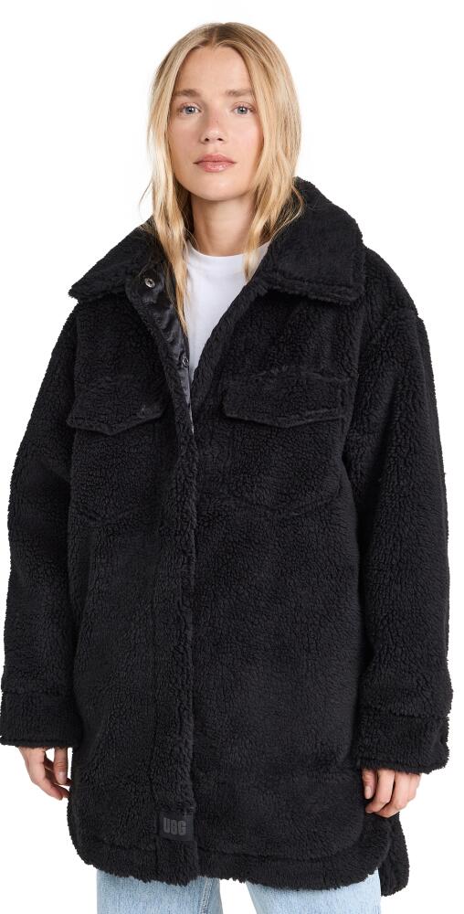 UGG Frankie UGG Fluff Jacket Black Cover