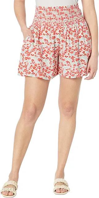 Carve Designs Leah Shorts (Grapefruit Bloom) Women's Shorts Cover