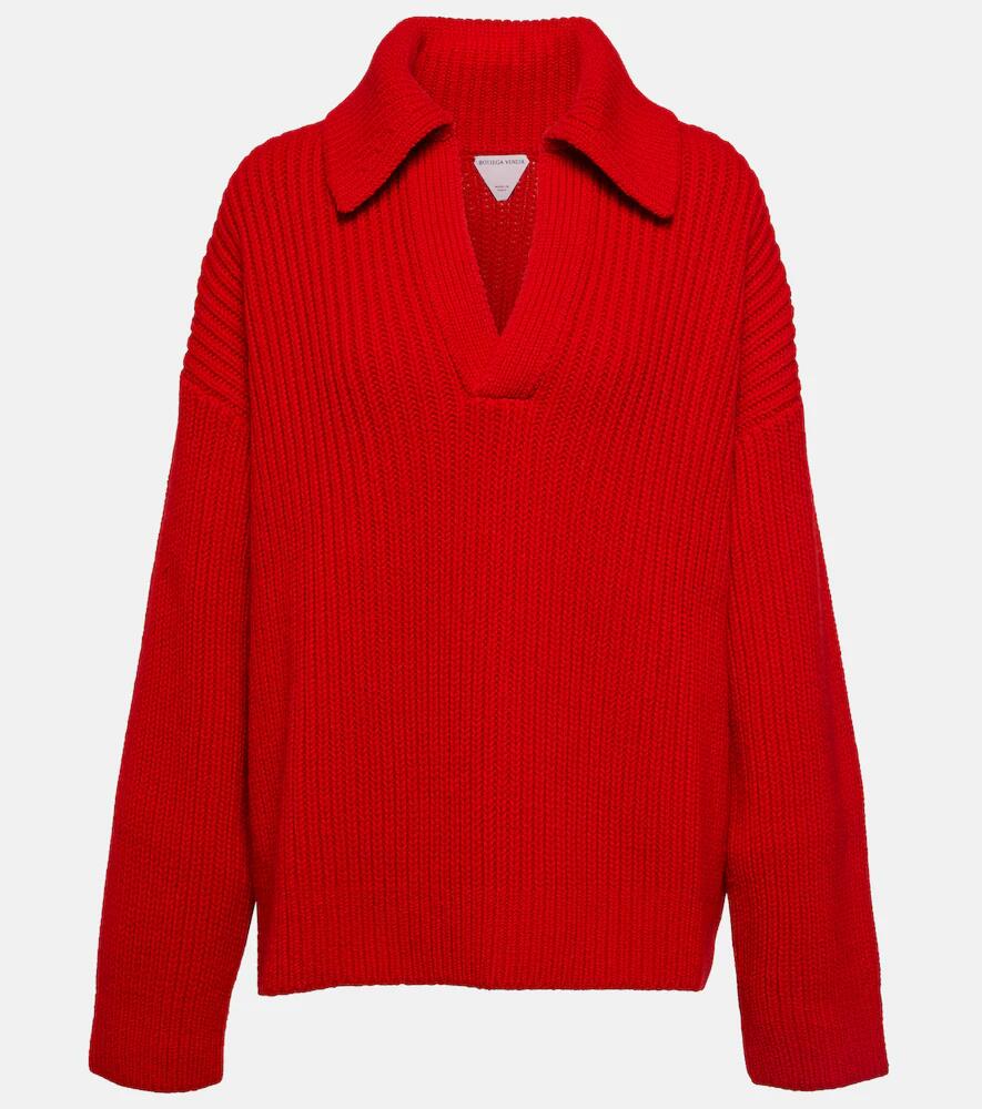 Bottega Veneta Wool and cashmere polo sweater Cover