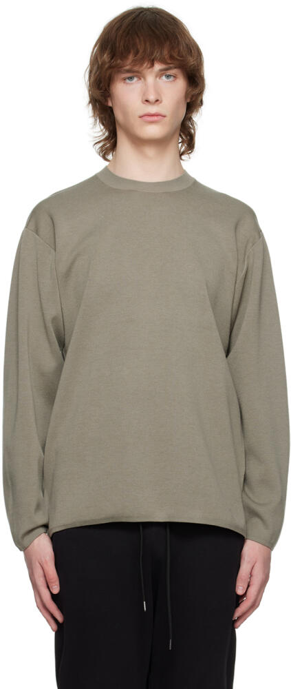 ATTACHMENT Gray Vented Sweatshirt Cover