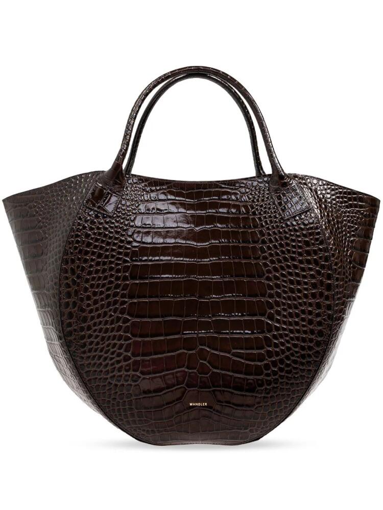 Wandler Mia shopper bag - Brown Cover