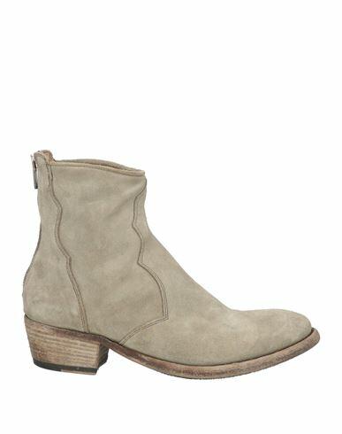 Pantanetti Woman Ankle boots Sage green Leather Cover