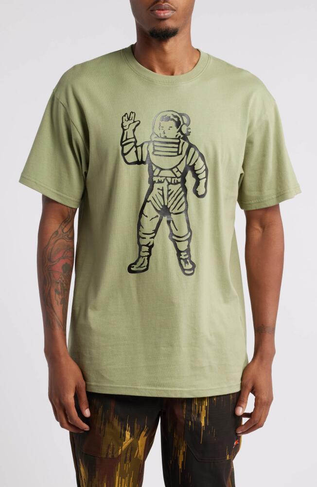 Billionaire Boys Club Molecules Graphic T-Shirt in Oil Green Cover