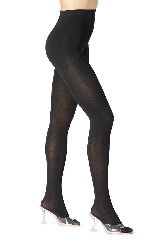 Stems Fleece Lined Thermal Tights in Black Cover