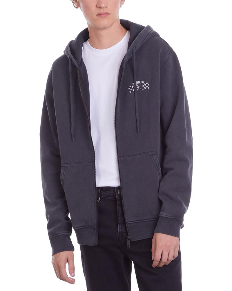 The Kooples Cotton Classic Fit Full Zip Hoodie Cover