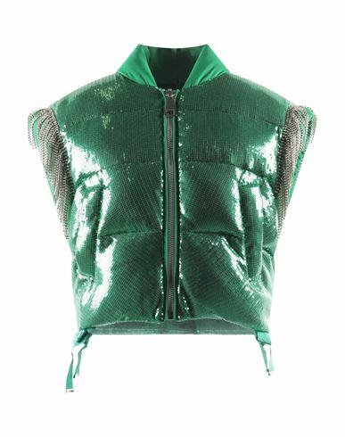 Khrisjoy Woman Puffer Green Polyester Cover