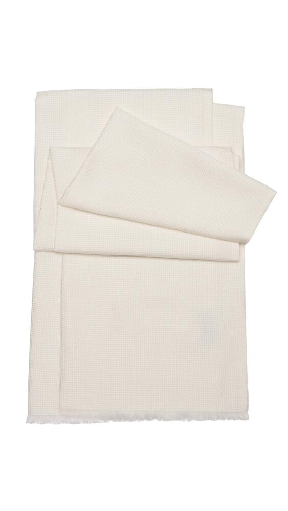 Elizabetta San Carlo - Silk Opera Scarf for Men in White Cover