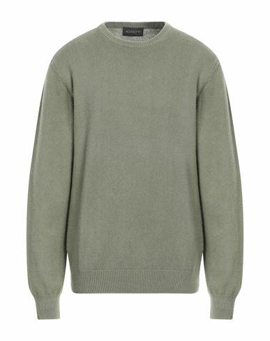 40weft Man Sweater Sage green Wool, Nylon Cover