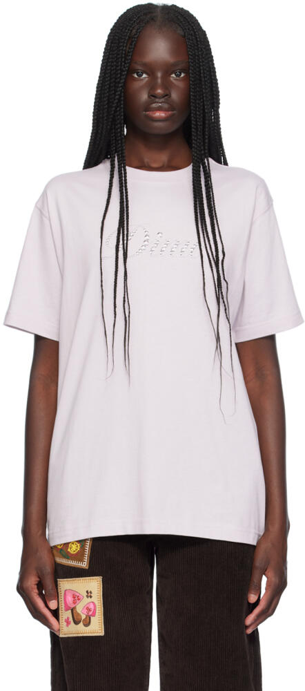 Dime Pink Icy Cursive T-Shirt Cover