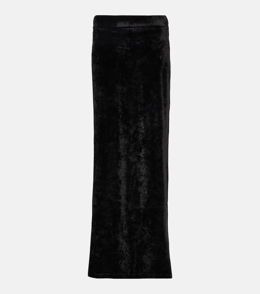 Balenciaga Velvet maxi skirt Cover