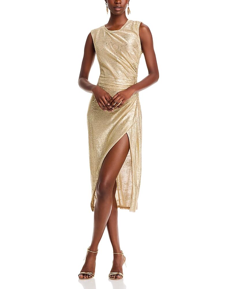 Bcbgmaxazria Metallic Midi Dress Cover