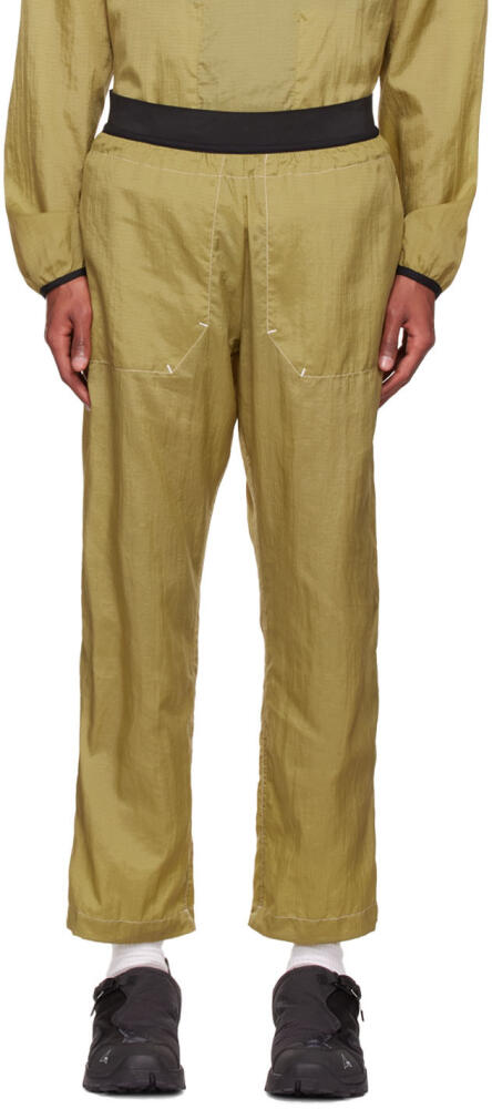 RANRA Yellow Nylon Trousers Cover