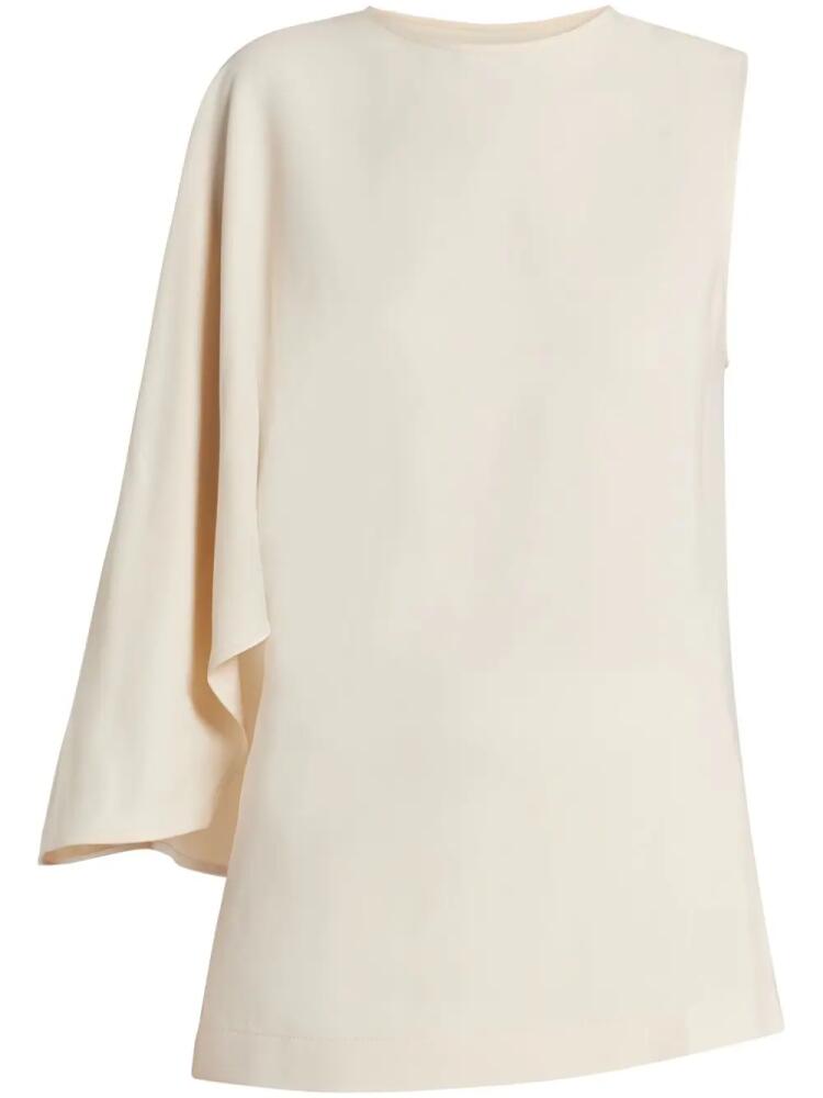 Stella McCartney one-shoulder top - Neutrals Cover