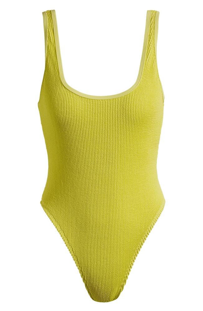 Good American Always Fit One-Piece Swimsuit in Palo Verde Cover