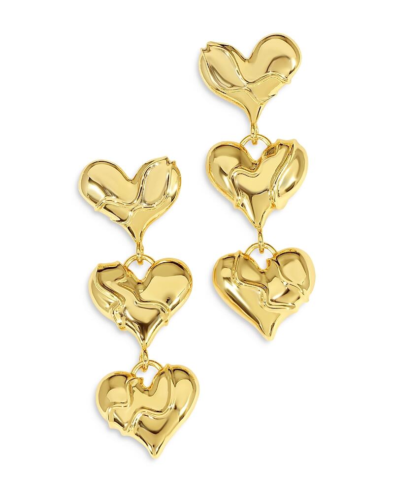 Jackie Mack Designs Lovestruck Heart Triple Drop Earrings Cover