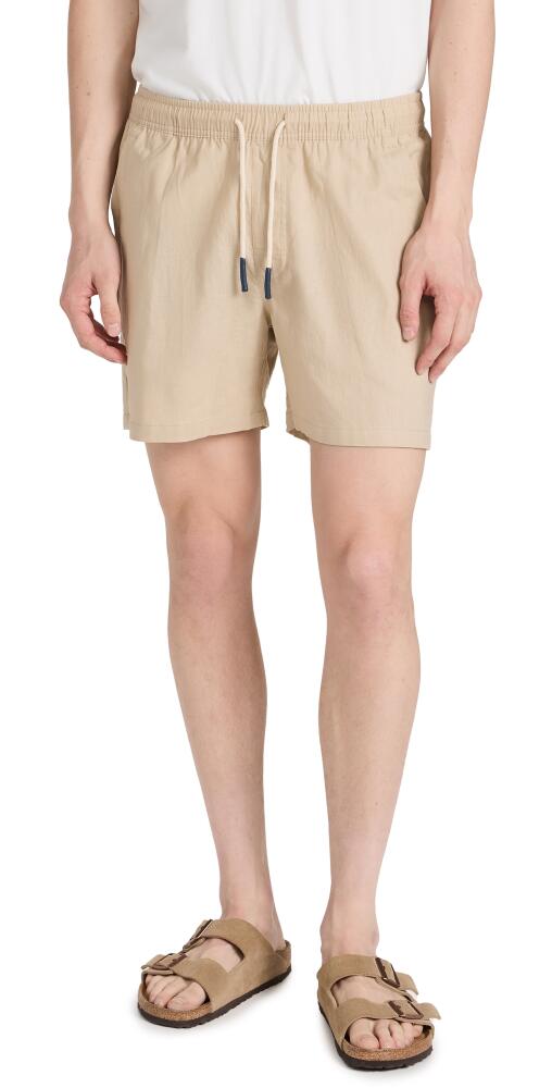 OAS Linen Shorts 5 Beige Cover