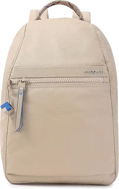 Hedgren Vogue RFID Backpack (Creased Safari Beige) Backpack Bags Cover