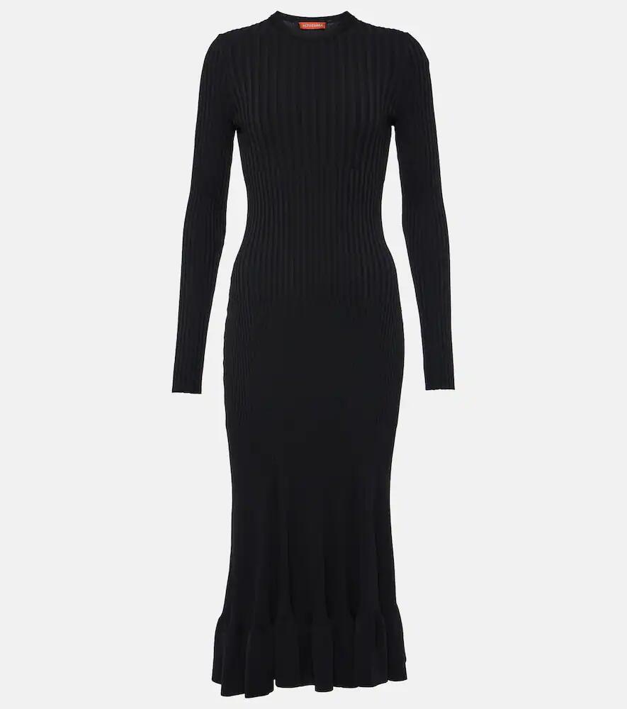 Altuzarra Seyrig ribbed-knit jersey maxi dress Cover