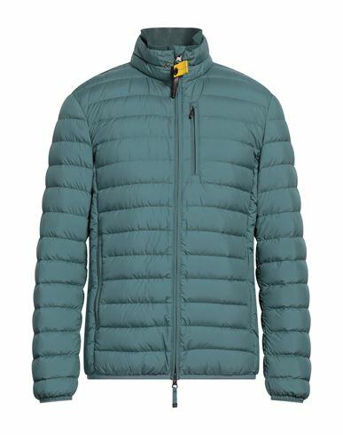 Parajumpers Man Puffer Deep jade Polyester Cover