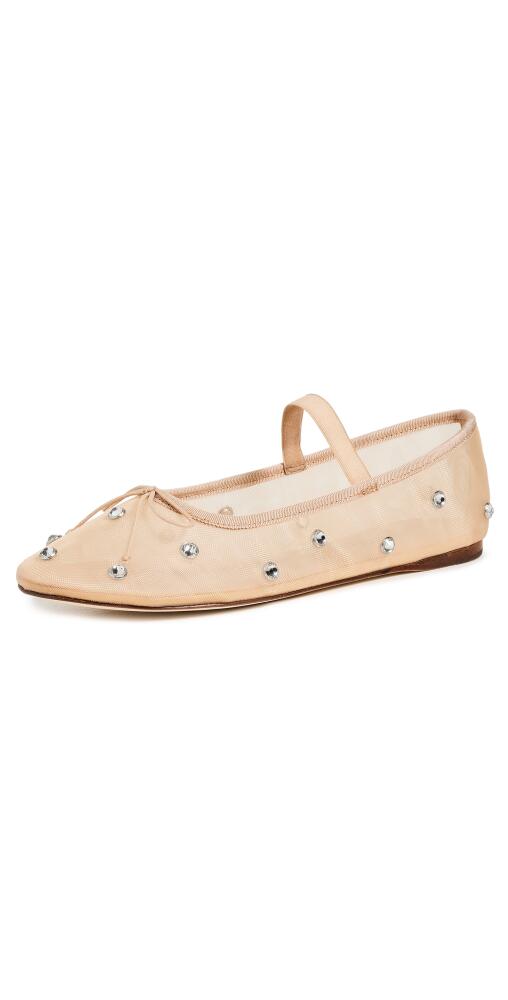 Loeffler Randall Leonie Soft Ballet Flats Caramel/Clear Cover