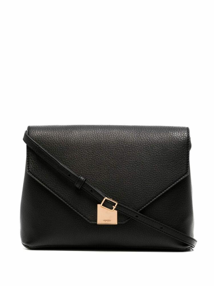 Yu Mei logo-plaque crossbody bag - Black Cover