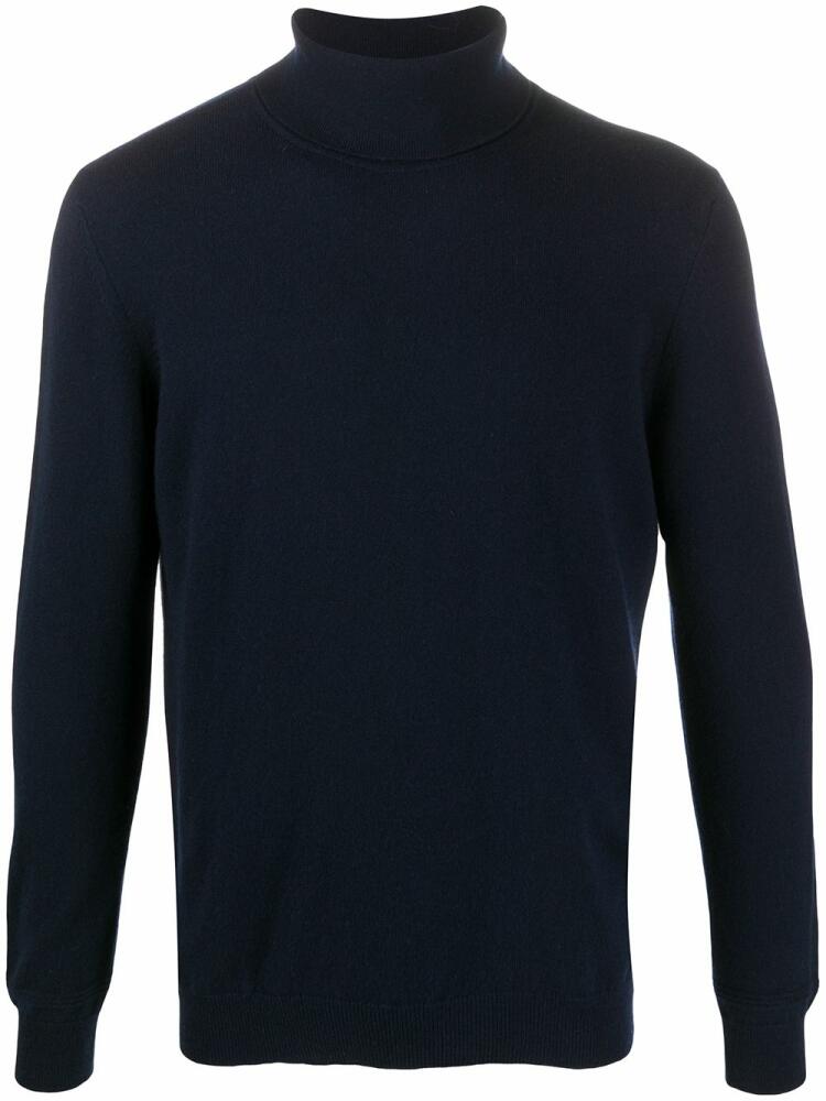 Pringle of Scotland cashmere roll-neck jumper - Blue Cover