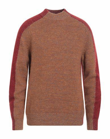 Heritage Man Sweater Camel Virgin Wool, Alpaca wool, Polyamide, Cashmere Cover