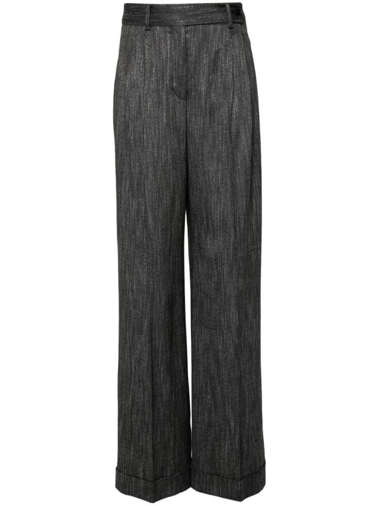 Alberta Ferretti pleated trousers - Black Cover