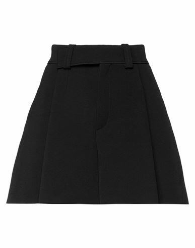 Chloé Woman Shorts & Bermuda Shorts Black Viscose Cover