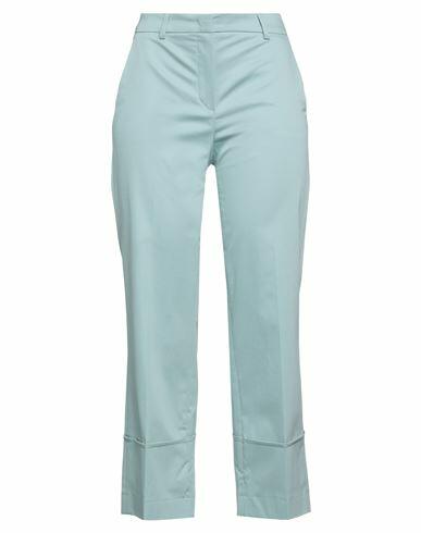 Seductive Woman Pants Sage green Cotton, Elastane Cover