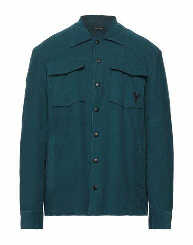 Yoon Man Shirt Deep jade Cotton Cover