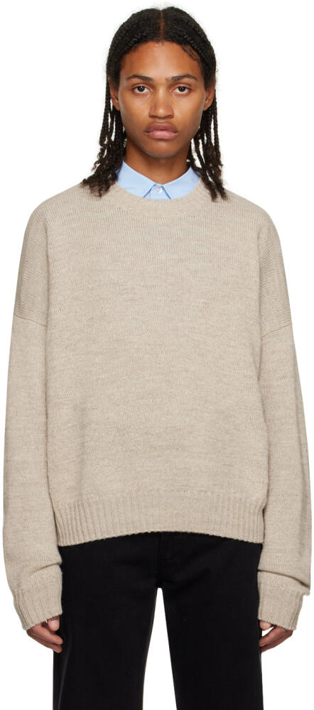 The Row Beige Gary Sweater Cover