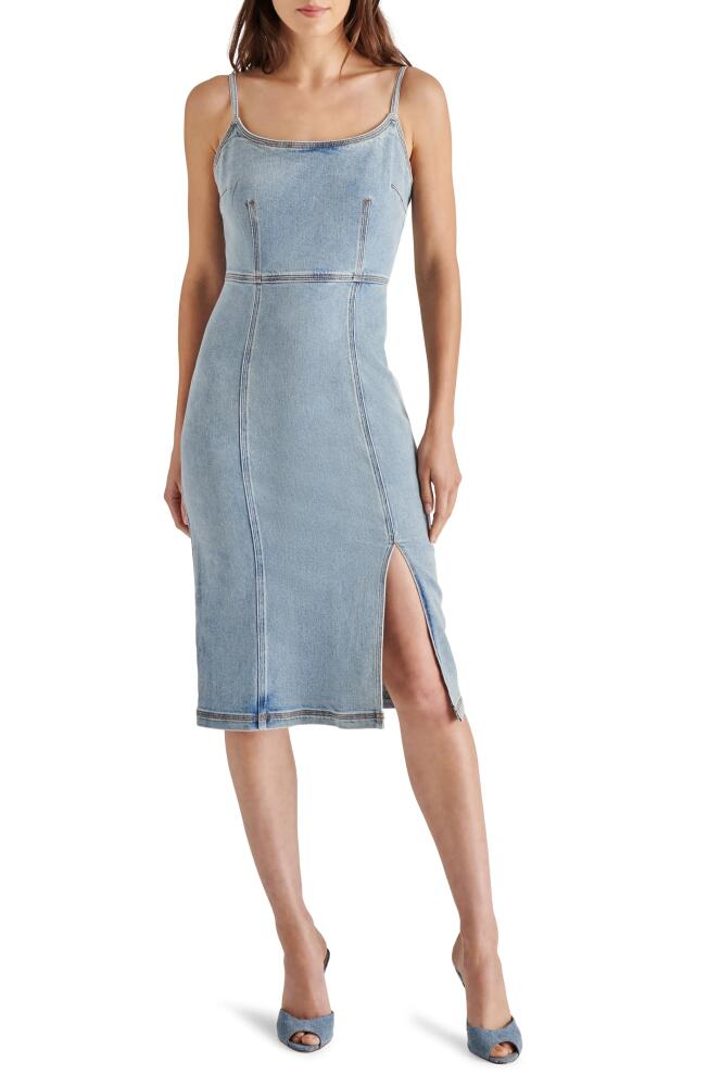 Steve Madden Giselle Denim Dress in Medium Wash Denim Cover