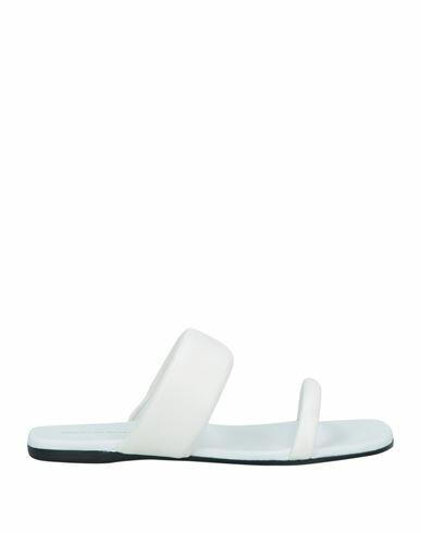 Dries Van Noten Woman Sandals White Leather Cover