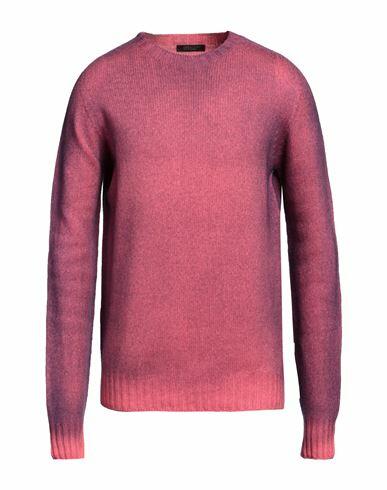 Aragona Man Sweater Magenta Wool, Cashmere Cover