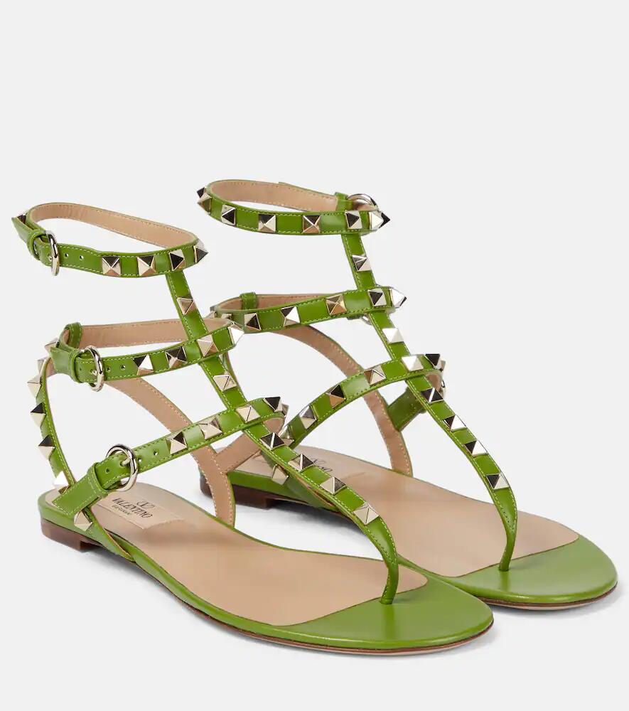 Valentino Garavani Rockstud leather sandals Cover