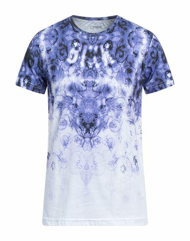 Bikkembergs Man T-shirt Purple Cotton, Modal Cover