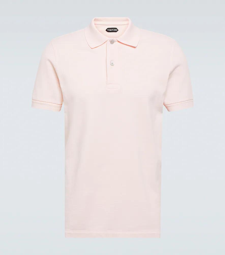 Tom Ford Cotton piqué polo shirt Cover