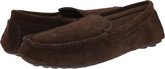 L.B. Evans Darren (Chocolate Suede W/Terry) Men's Slippers Cover