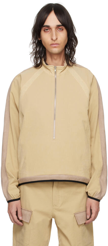 RANRA Beige Ketill Track Jacket Cover