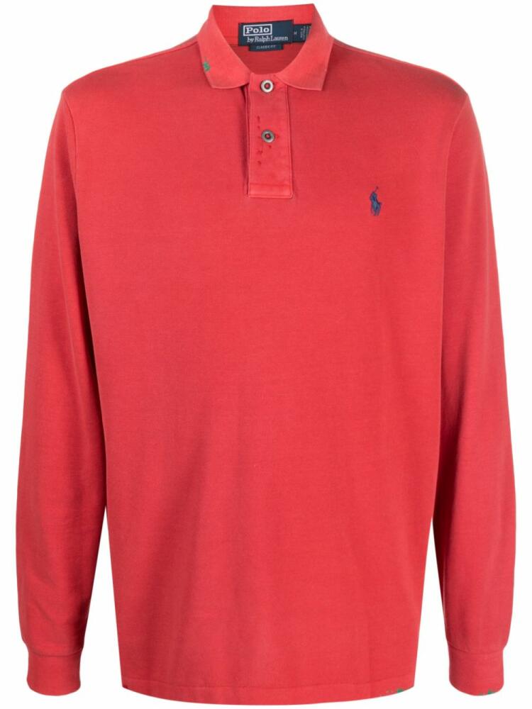 Polo Ralph Lauren logo-embroidered cotton polo shirt Cover