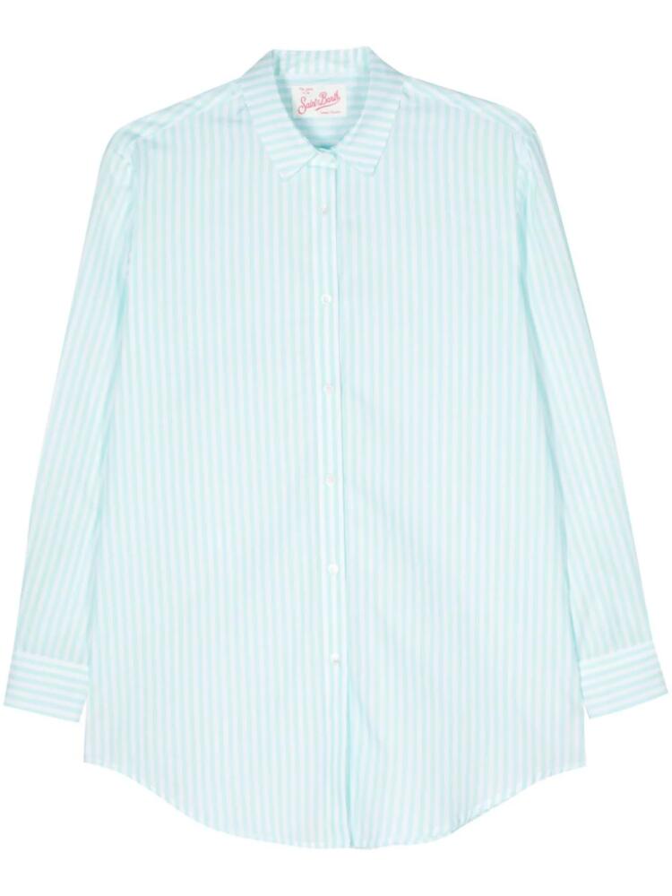 MC2 Saint Barth Brigitte striped shirt - Blue Cover