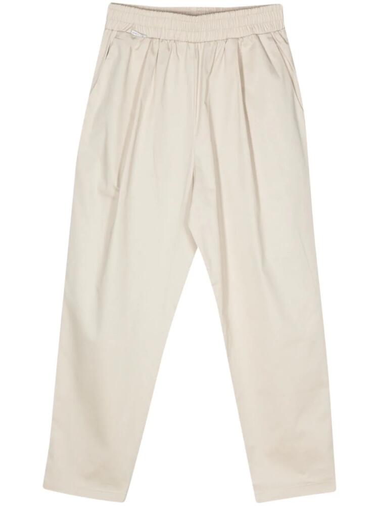 Family First pleat-detailing tapered trousers - Neutrals Cover