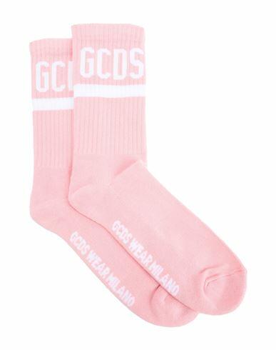 Gcds Man Socks & Hosiery Pink Cotton, Polyamide, Elastane Cover