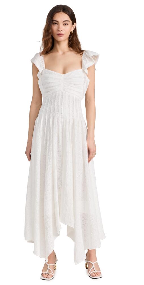 Ramy Brook Bria Dress White Springtime Burnout Cover