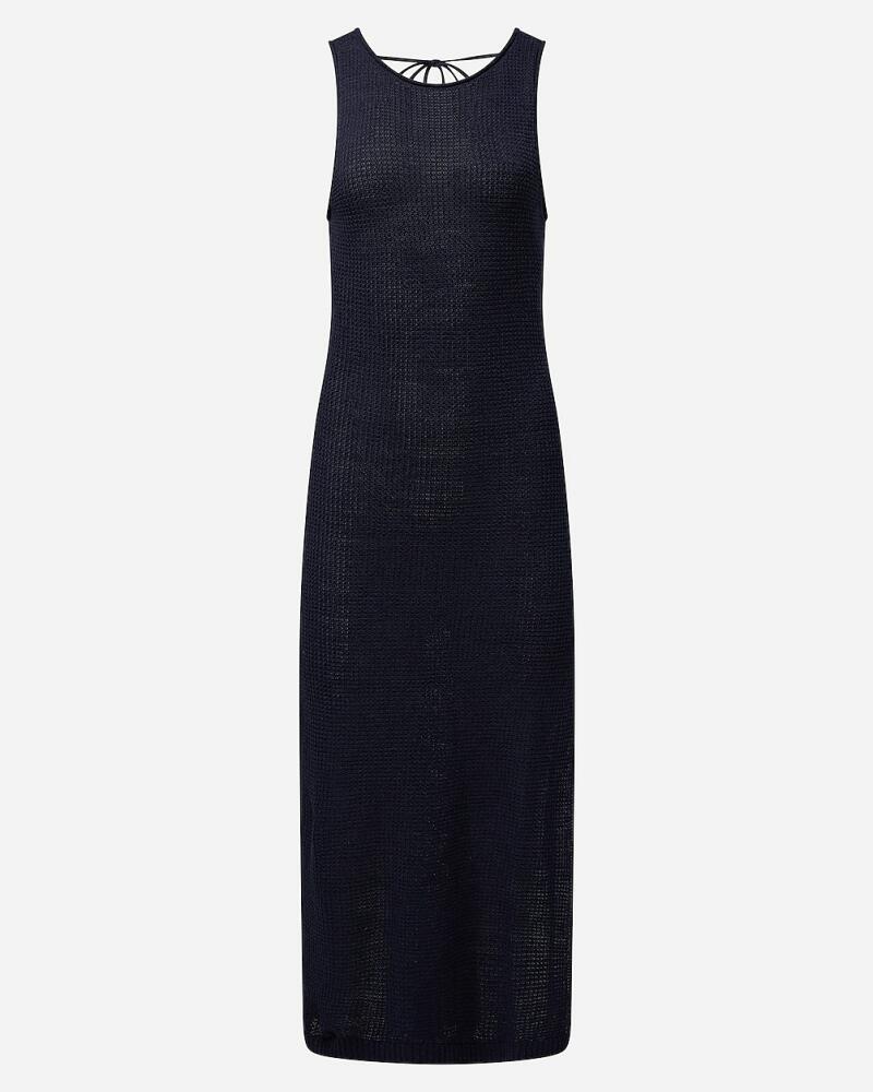 J.Crew Onia linen knit scoopback maxi dress Cover