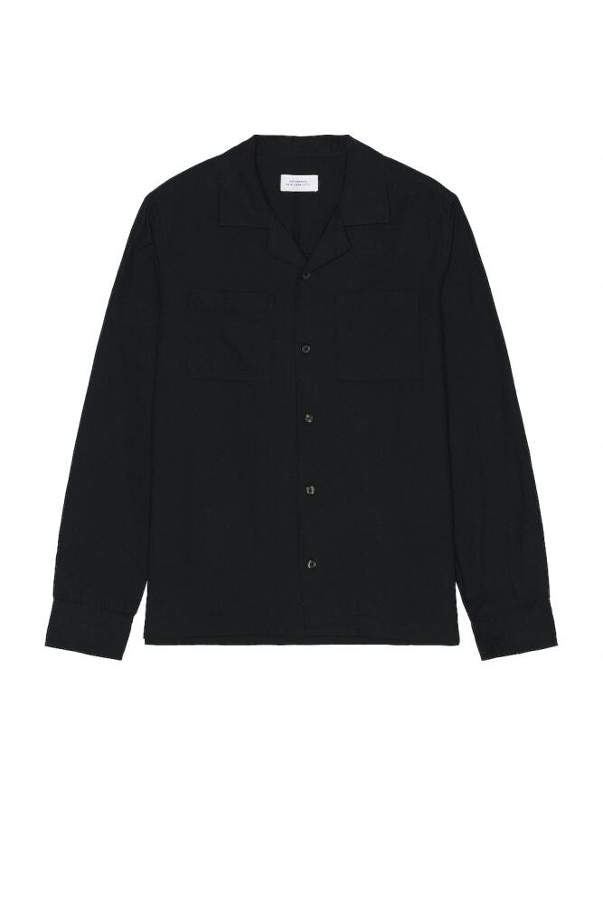 SATURDAYS NYC Marco Wool Shirt in Black Cover